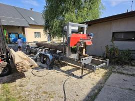 Пересувна стрічкова пилорама TP-600 mobilní , | Лісопильна техніка | Деревообробні механізми | Drekos Made s.r.o
