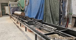 Кутова дискова пилорама Dekos made s.r.o. PP-550 |  Лісопильна техніка | Деревообробні механізми | Drekos Made s.r.o