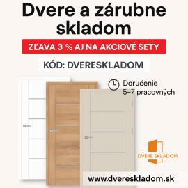 Získajte extra 3 % zľavu aj na akciové sety so zľavovým kódom
