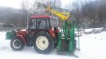 Лісова канатна дорога LARIX 550 s traktorem 7745 |  Лісова техніка | Деревообробні механізми | Vlastimil Chrudina