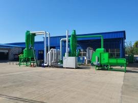 Прес на брикети Briketovací linka |  Переробка відходів деревини | Деревообробні механізми | Pila Hradec 