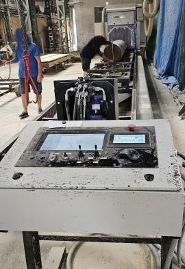 Кутова дискова пила Dekos made s.r.o. PP-550 |  Лісопильна техніка | Деревообробні механізми | Drekos Made s.r.o