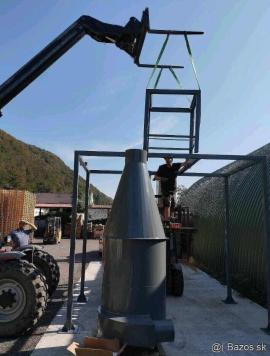 Всмоктувальне обладнання Cyklonový odlučovač pílin  |  Сушки, вентиляція | Деревообробні механізми | Juraj polovka šneky výroba 