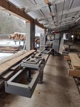 Рамкова пилорама Trak-met PRU 570/8 |  Лісопильна техніка | Деревообробні механізми | Drekos Made s.r.o